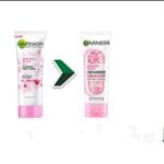 Garnier Sakura Glow Ceramide Face Wash 100ml