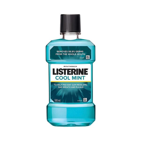 Listerine Cool Mint Liquid Mouthwash 500ml