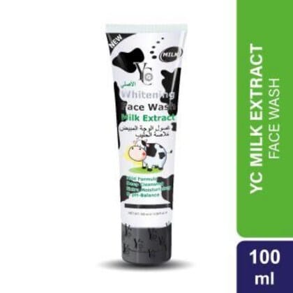 YC Whitening Milk Extract Face Wash - 100ml