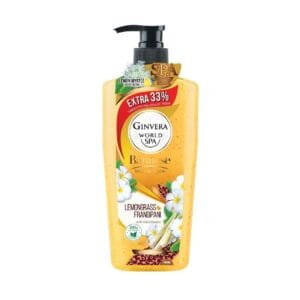 Ginvera World Spa Bali Shower Scrub Lemongrass & Frangipani 750ml