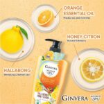 Ginvera World Spa Korea Shower Scrub Hallabong & Honey Citron 750ml