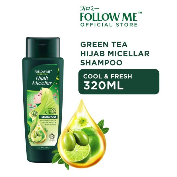 Follow Me Green Tea Hijab Micellar Shampoo 320ml