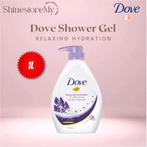 DOVE RELAXING HYDRATION BODY WASH 1L