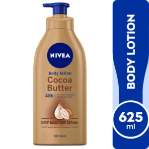 Nivea Body Lotion Cocoa Butter Vitamin E Dry Skin 625 ml
