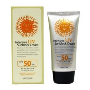3W Clinic Intensive UV Sunblock Cream SPF50 PA+++ 70ml