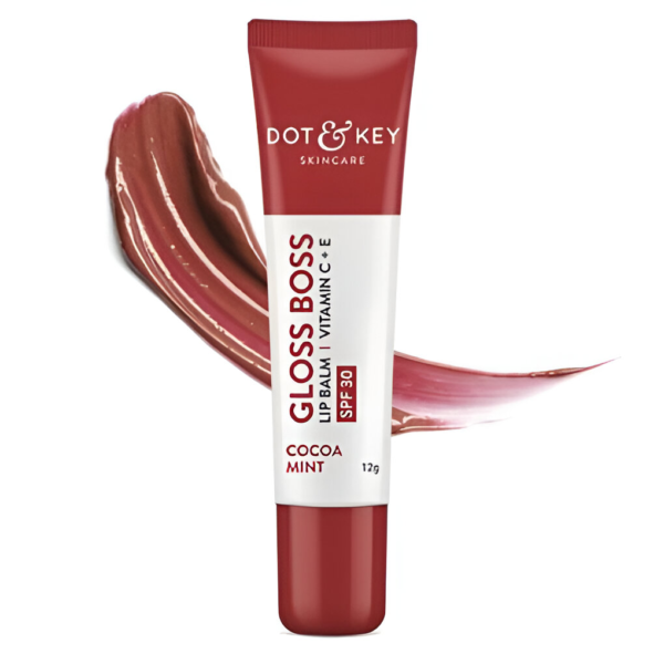 Dot and Key Gloss Boss Vitamin C + E Lip Balm with SPF 30 - Cocoa Mint