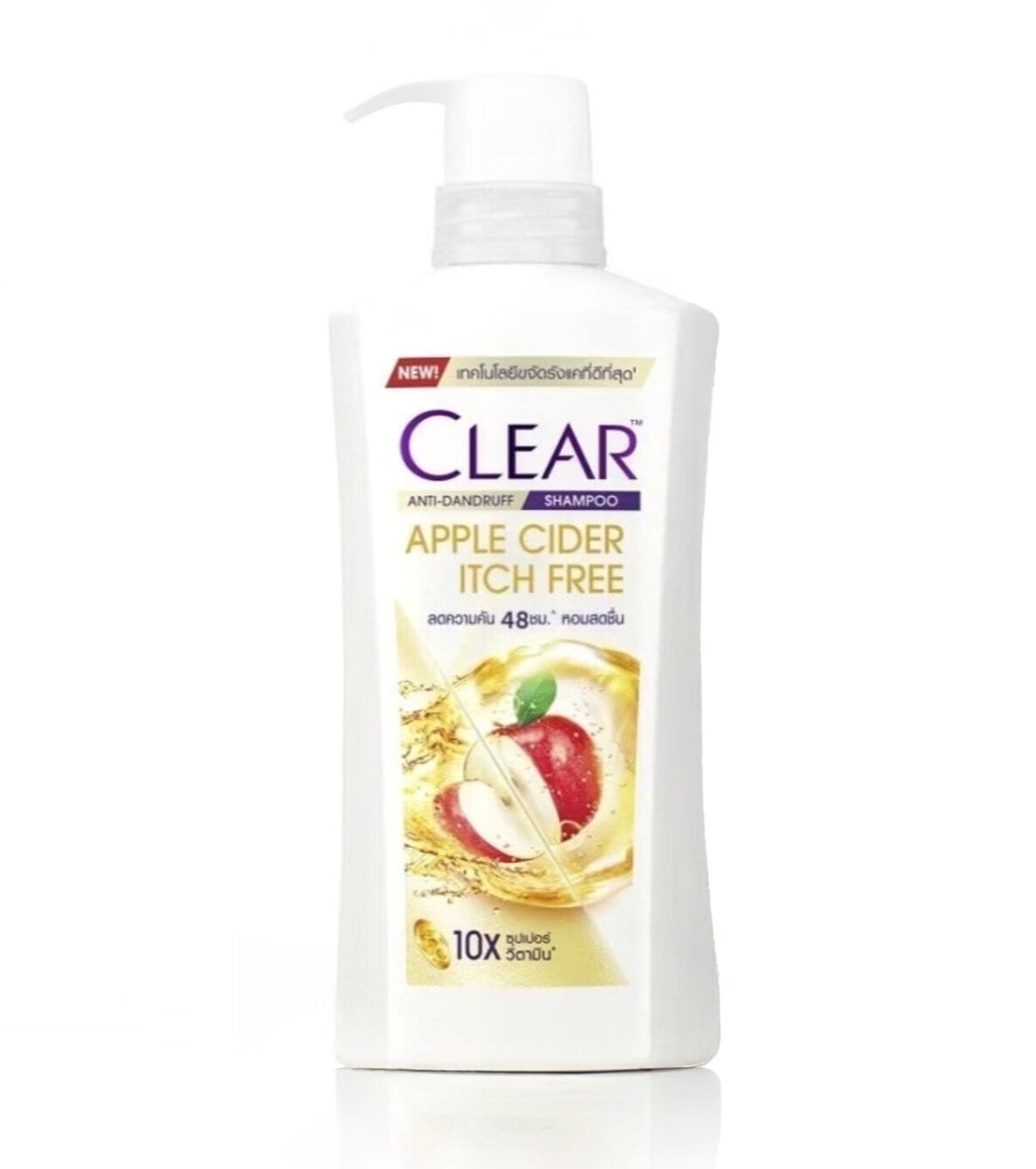 Clear Apple Cider Itch Free Anti Dandruff Shampoo 400ml
