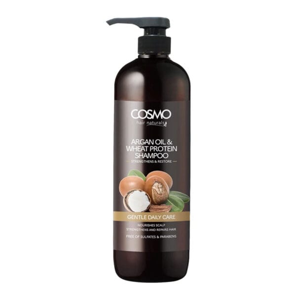 Cosmo Argan Oil & Wheat Protein Shampoo 1000ml