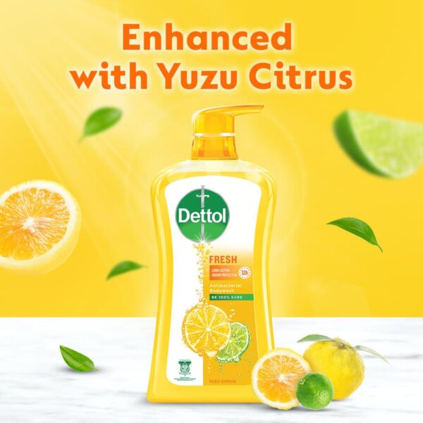 DETTOL SHOWER GEL FRESH+POUCH 1000ml