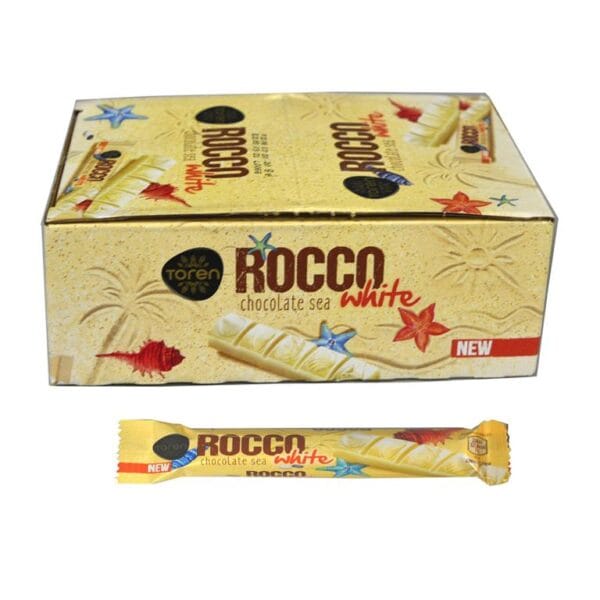 Toren Rocco White 24 x 20g bars chocolates