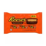 Hersheys Reeses Milk Chocolate Peanut Butter Cups Candy, 6 Ea NET WT 6 x 42 g 252g
