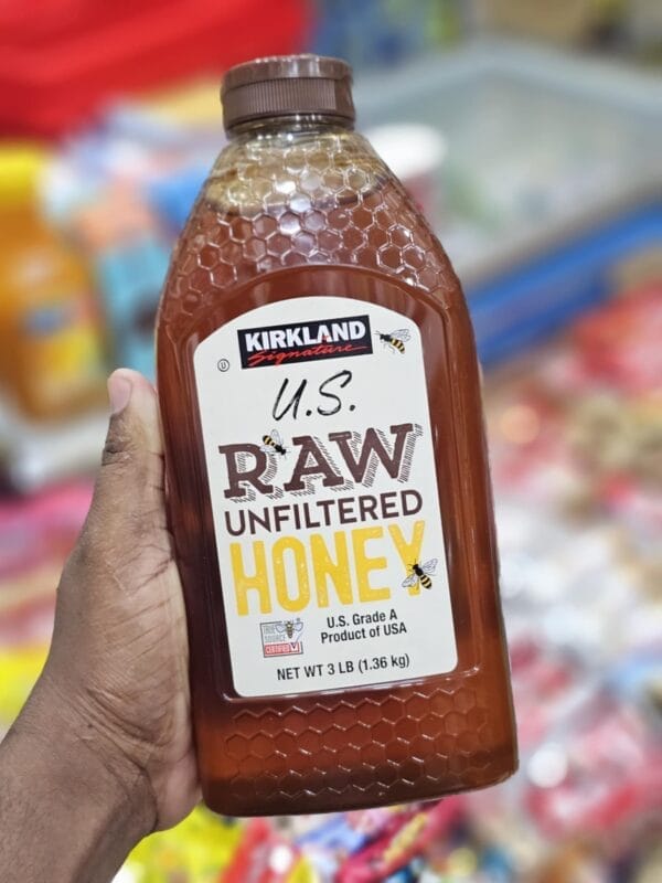KIRKLAND SIGNATURE 100% U.S. RAW UNFILTERED HONEY 1.36KG