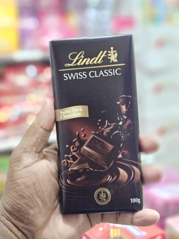 Lindt Swiss Dark Chocolate 100G