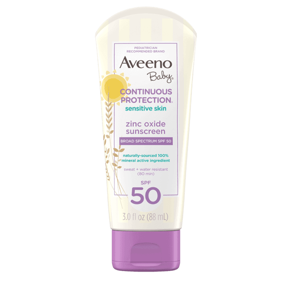 Aveeno Baby Zinc Oxide Sunscreen From 6m+ 88ml