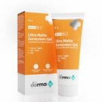 The Derma Co Ultra Matte Sunscreen Gel with SPF60 PA+++ 50gm