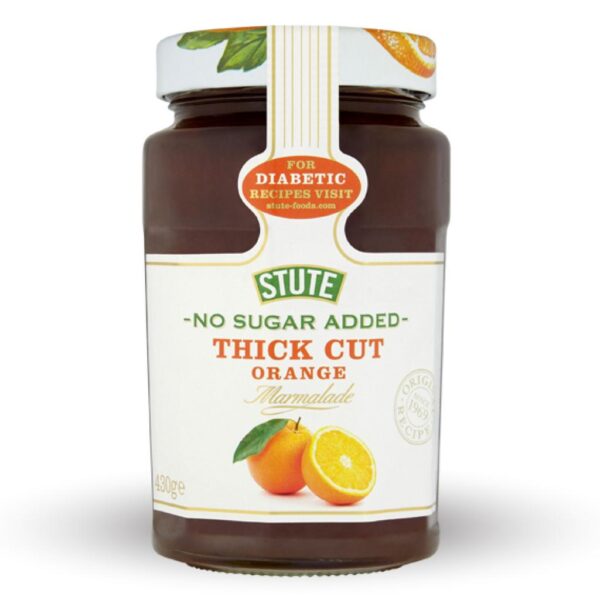 Stute Jam Diabetic Orange Thick Cut 430g