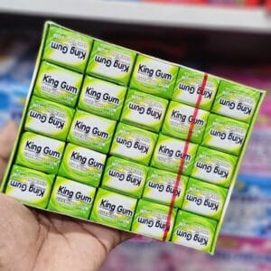 KING GUM WATERMELON FLAVOR CHEWING GUM - 50 PCS