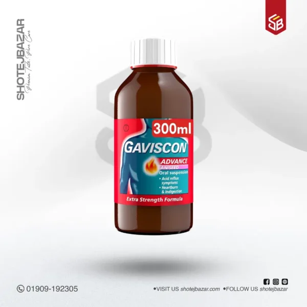 Gaviscon Advance Liquid , Aniseed Liquid, 300ml - Image 1