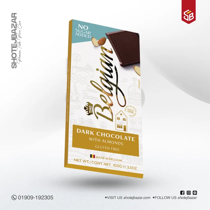 Bar NSA Dark Almonds 100g
