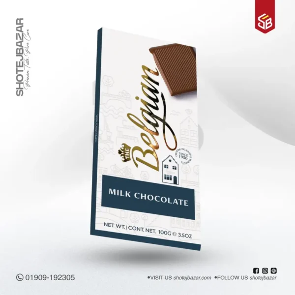 Belgian Milk Chocolate No Sugar Add 100gm