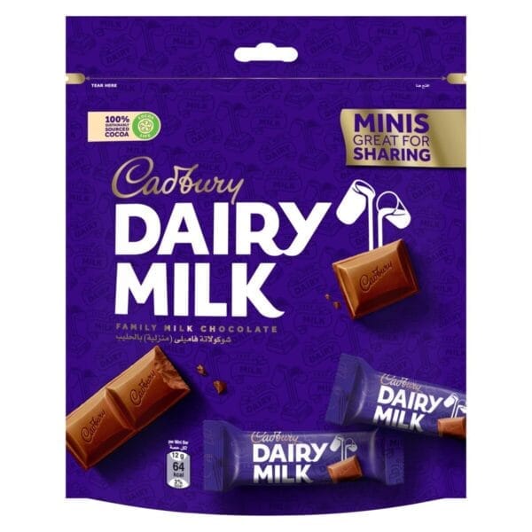 Cadbury Dairy Milk Chocolate Mini 168 g