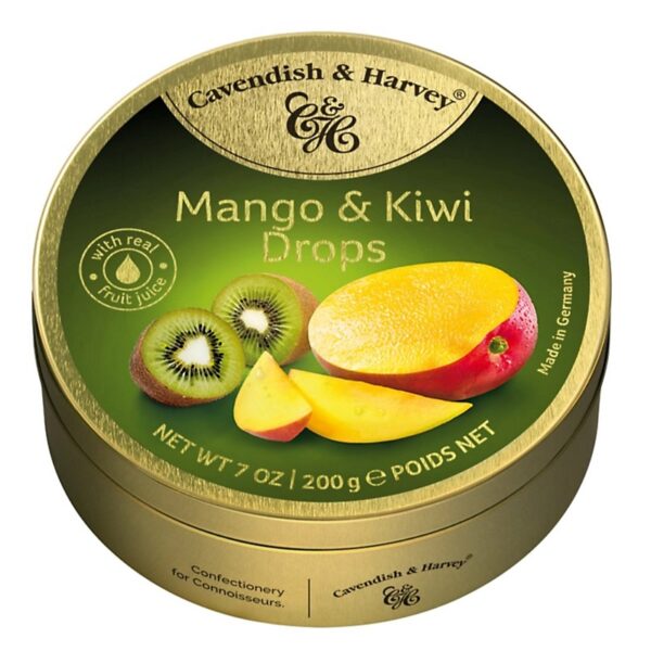 Cavendish & Harvey Mango & Kiwi Drops 200g