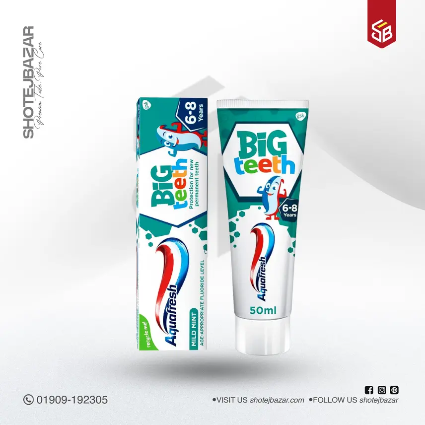 Aquafresh Big Teeth Baby Toothpaste