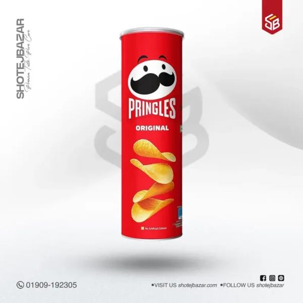 Pringles Original Potato Chips 134 gm - Image 1