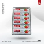 Bonfire Juicy Drops Fruit Flavors delicious Candy Chewies 525gm (Strawberry Chewy)