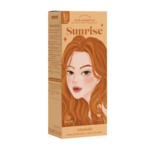 Kota Cosmetics Hair Color Cream Sunrise Orange - 100ml