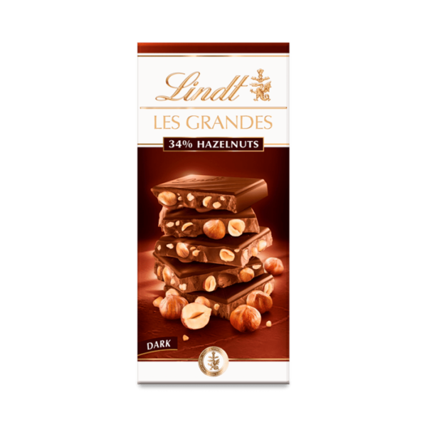 Lindt LES GRANDES Dark Hazelnut 150g