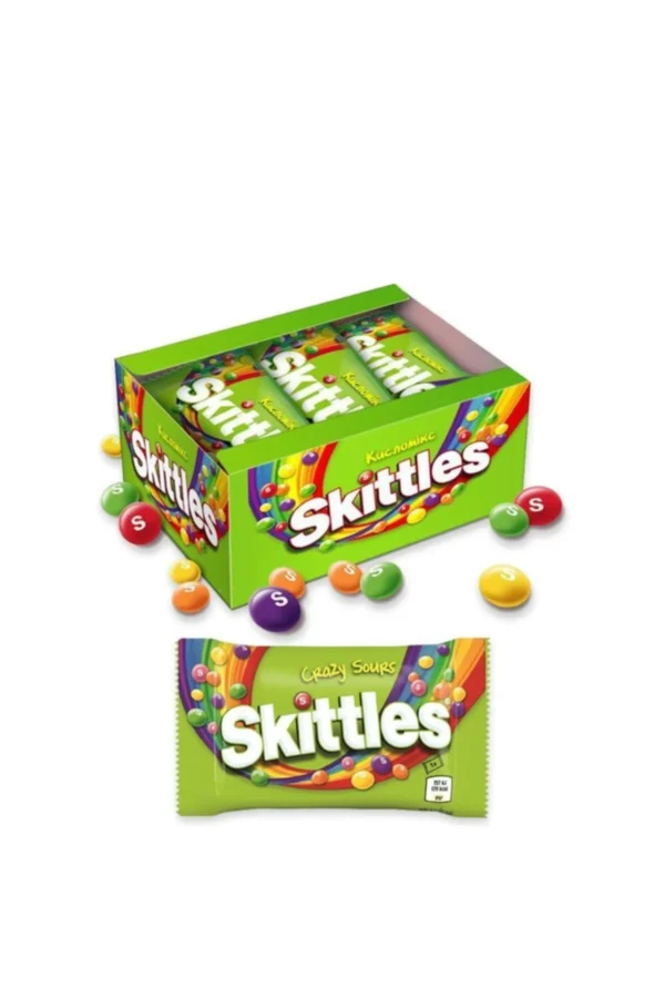 Skittles Crazy Sours 38 Gr X 14 Pieces'li