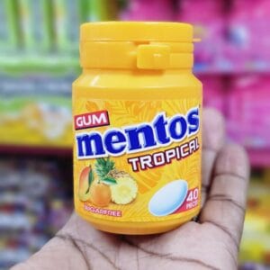 Mentos Gum White Tropical - 56gm