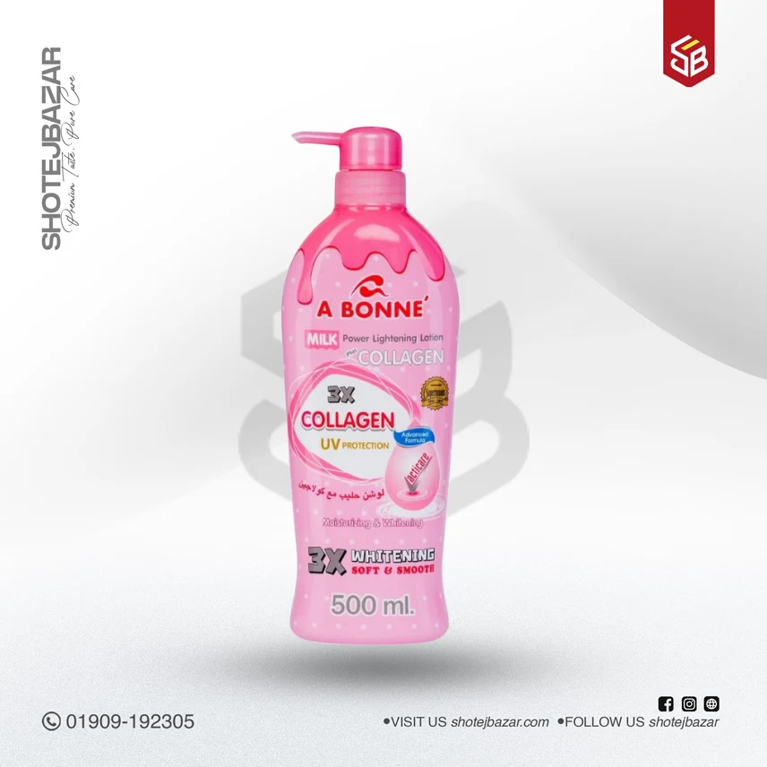 A bonne Collagen Body Lotion for Smooth & Soft Skin 500ml