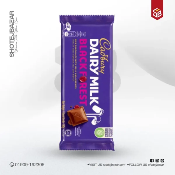 “Cadbruy Dairy Milk Black Forest 160g