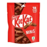 Nestle Kitkat Minis, Chocolate Coated Wafer Bar, Share Bag, 126gm