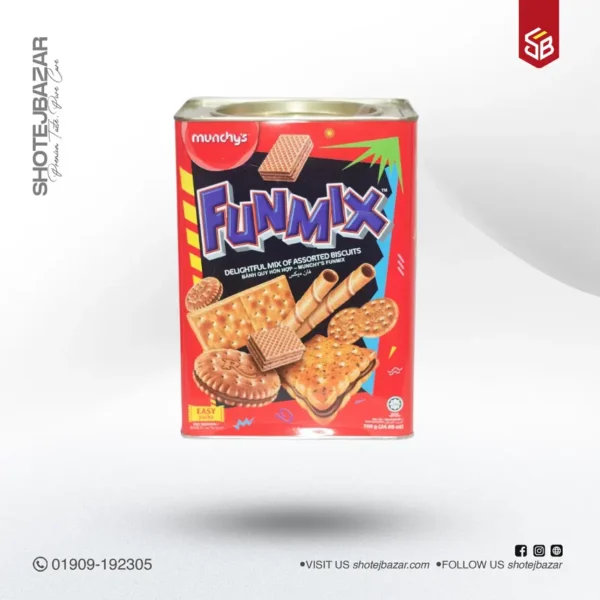 Munchy’s Funmix Assorted Biscuits 700g - Image 1