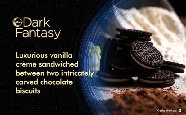 Sunfeast Dark Fantasy Vanilla Crème, 249g,