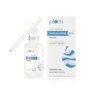 Plum 10% Niacinamide Face Serum with Rice Water - 30ml