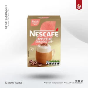 Nescafe Gold Cappuccino Unsweetened Instant Coffee 8 x Sachets