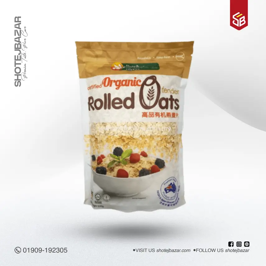 Organic Instant Premium Rolled Oats – 500g