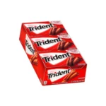 Trident Cinnamon Flavor Sugar Free Gum X 14 Soft Gum