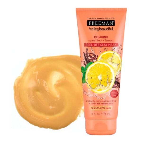 Freeman Clearing Sweet Tea & Lemon Peel-Off Clay Mask 175ml