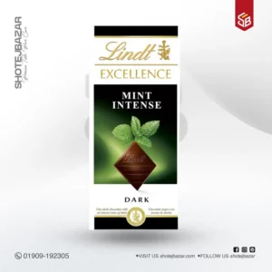Lindt Excellence Mint Intense Dark Chocolate, 3.53 oz ℮ 100 g