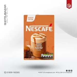 Nescafe Sticky Toffee Pudding Latte Instant Coffee Sachets 7 Per