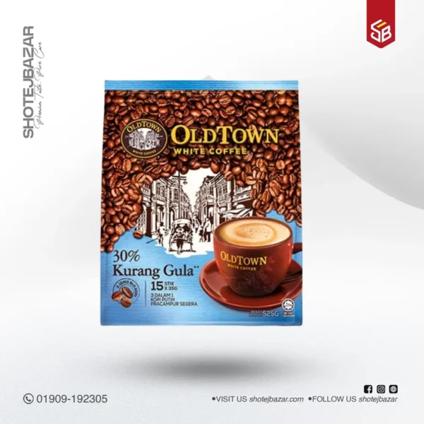 OldTown White Coffee 30% Less Sugar 525g - Image 1