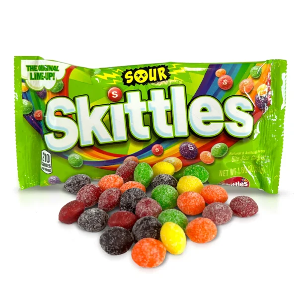 Skittles Crazy Sours 38 Gr X 14 Pieces'li