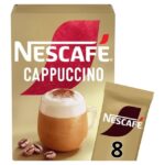 Nescafe Cappuccino Instant Coffee 8 Sachets 8 per pack 124g - Image 2