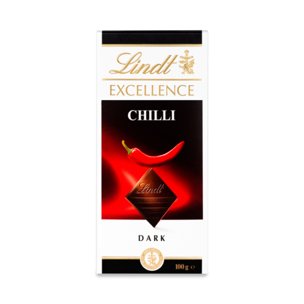 Lindt Excellence Dark Chilli Bar 100g