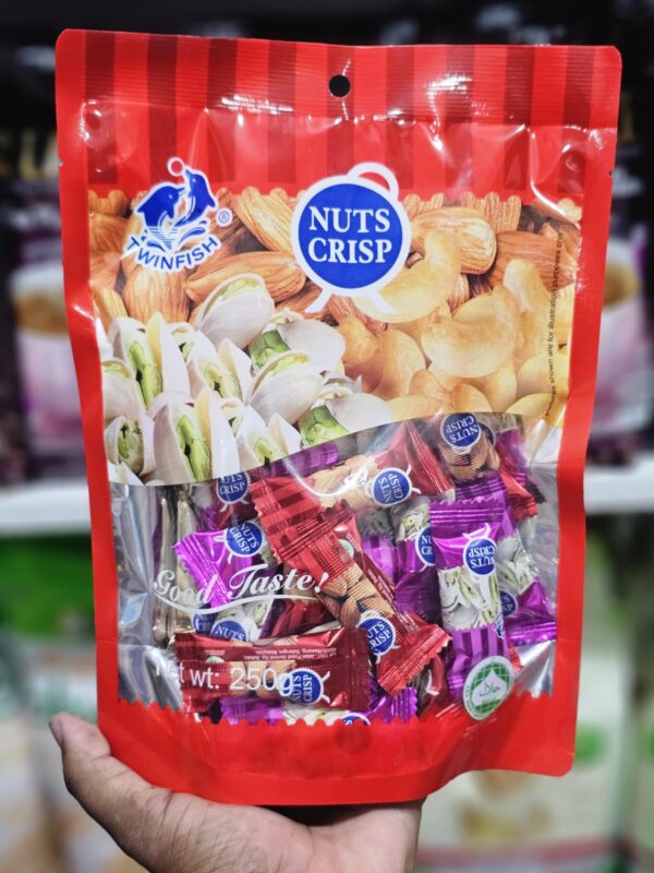 Twinfish Nuts Crisp Candy 250g
